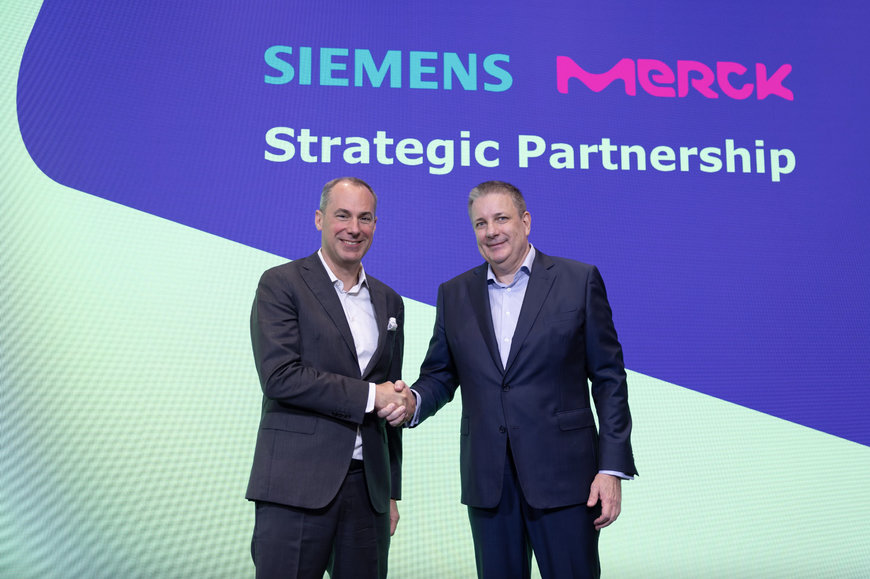 MERCK UND SIEMENS SCHLIESSEN STRATEGISCHE PARTNERSCHAFT ZUR DIGITALEN TRANSFORMATION